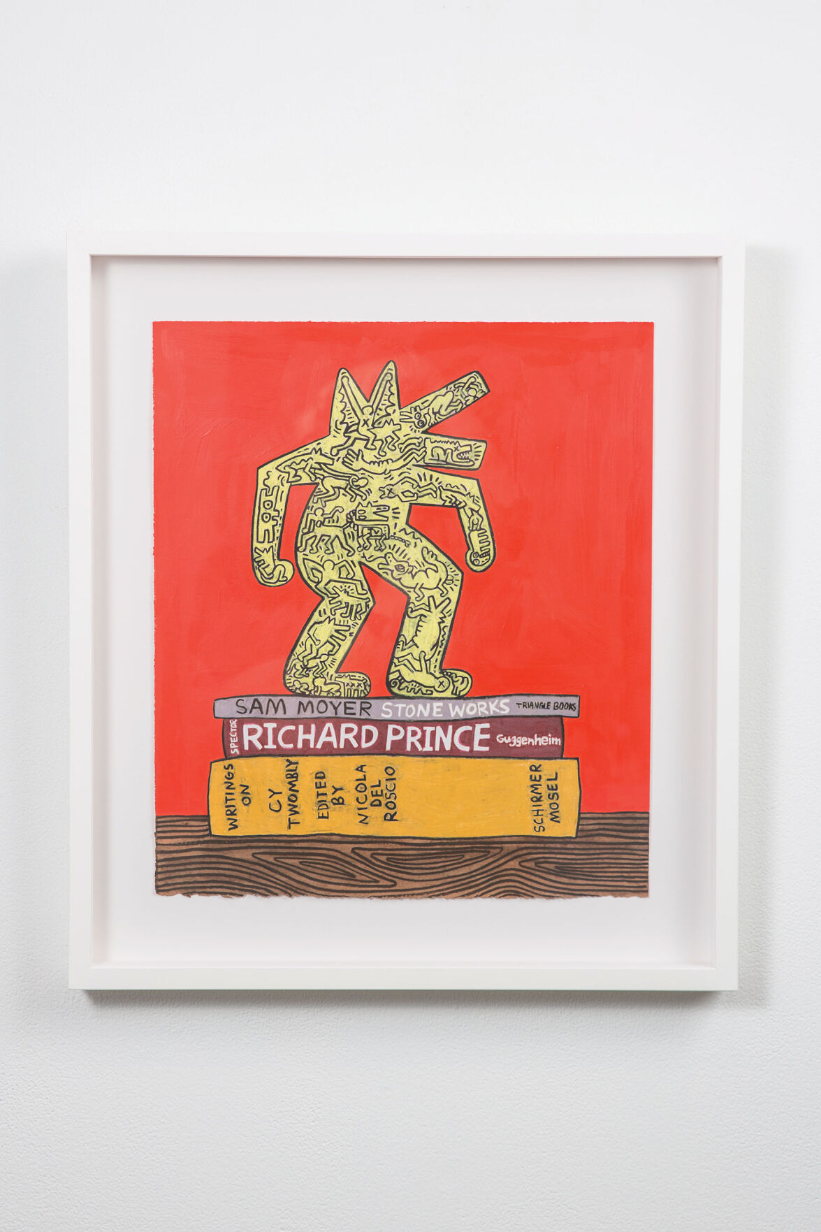 “Keith Haring Library Painting,” Jonathan Edelhuber